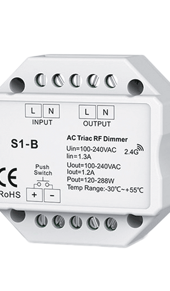 “SMART RF ΜΟΝΟΚΑΝΑΛΟ ΝΤΙΜΕΡ TRIAC ΓΙΑ ΚΥΤΙΟ”